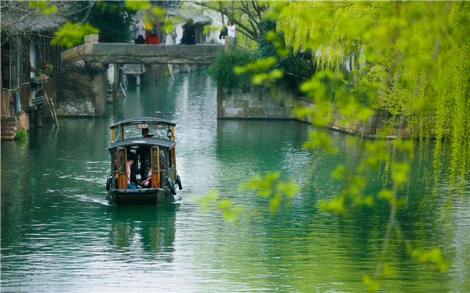 乌镇乌村春游赏花三重乐：古镇闹香市，